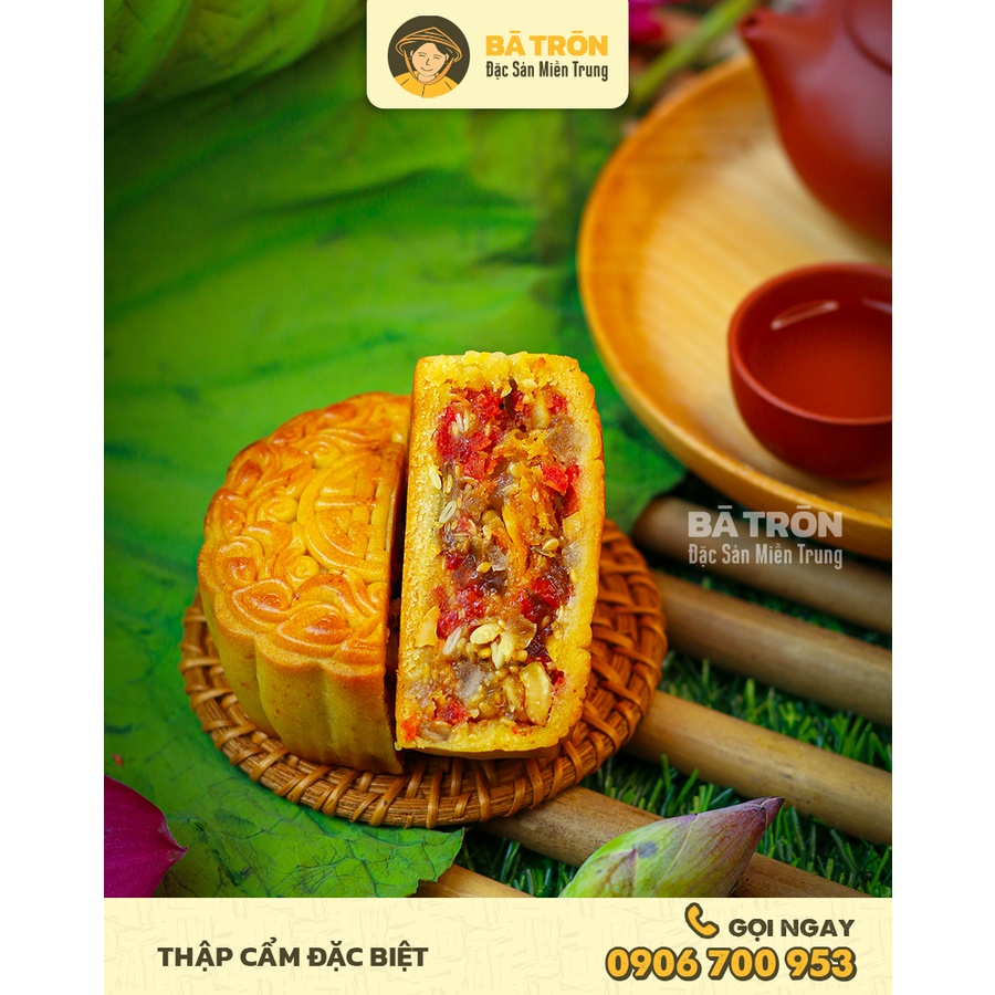 Hộp Quà Bánh Trung Thu Cao Cấp_Hộp Thiếu Nữ Thưởng Nguyệt_Bánh Trung Thu Healthy ít ngọt, ăn kiêng, giàu dinh dưỡng