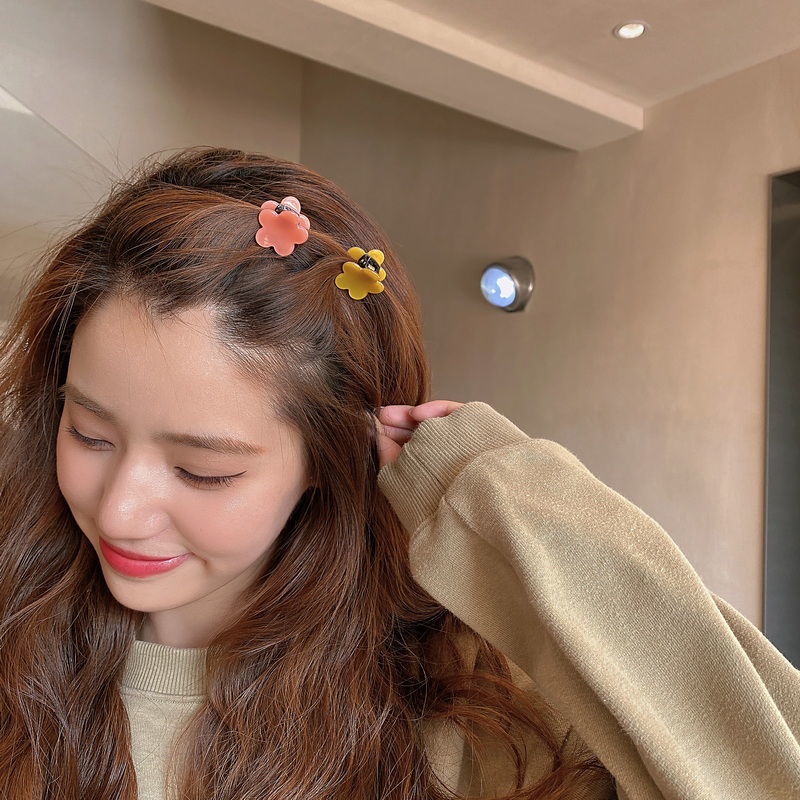 Kẹp Tóc Hình Bông Hoa Nhỏ Dễ Thương Dành Cho Nữ