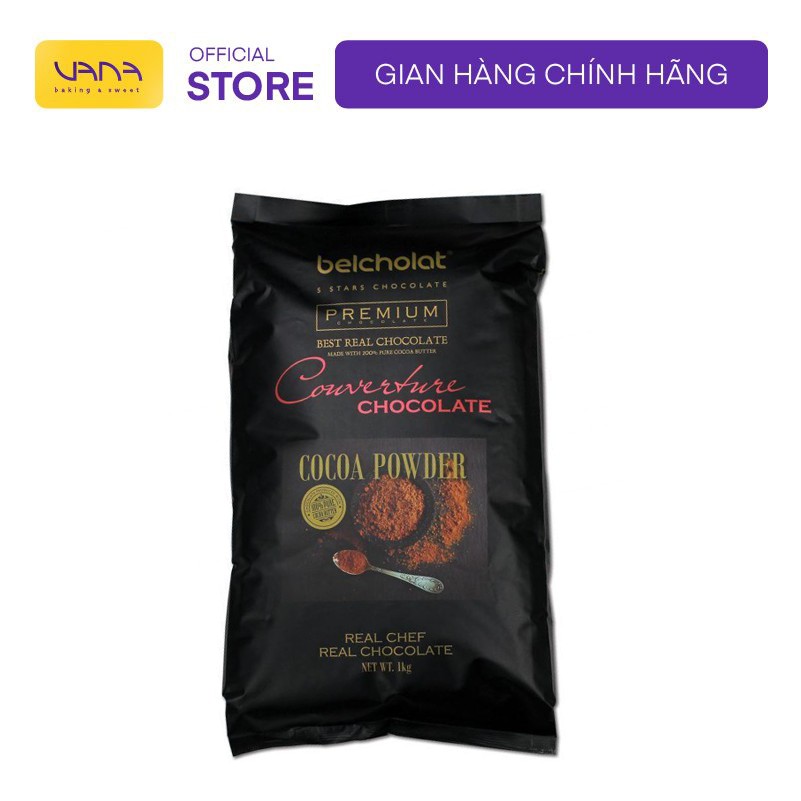 BỘT CACAO BEL 1KG NGUYÊN CHẤT