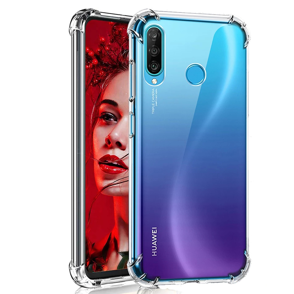 Ốp lưng TPU mềm trong suốt chống sốc cho Huawei P20 P30 Lite P40 Pro Nova 3i 5T 7i 7 Se Mate 20 X Honor 8X Y7a Y7 Pro Y7P Y5P Y6P Y6s Y9s Y9 Prime 2019