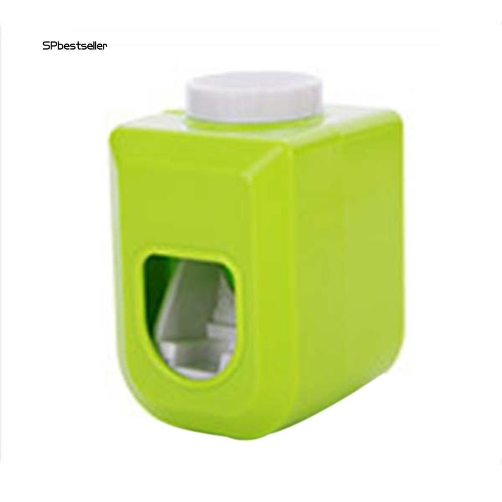 SPBS_Fashion Bathroom Home Wall Mount Touch Automatic Squeezer Toothpaste Dispenser