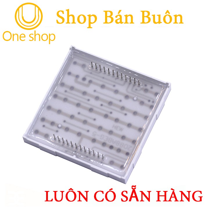 Led Matrix 5.0mm 8x8 Màu Đỏ 12 Chân