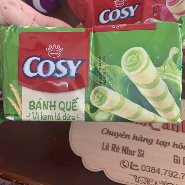 Bánh Quế Kinh Đô Cosy Đủ Vị 135g