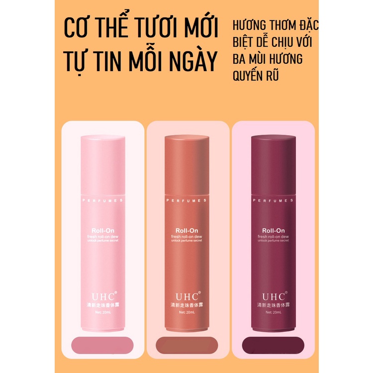 Lăn nách, lăn nách UHC, lăn khử mùi, lăn khử mùi hôi nách, lăn khử mùi hôi nách nữ, lăn nách nước hoa nữ