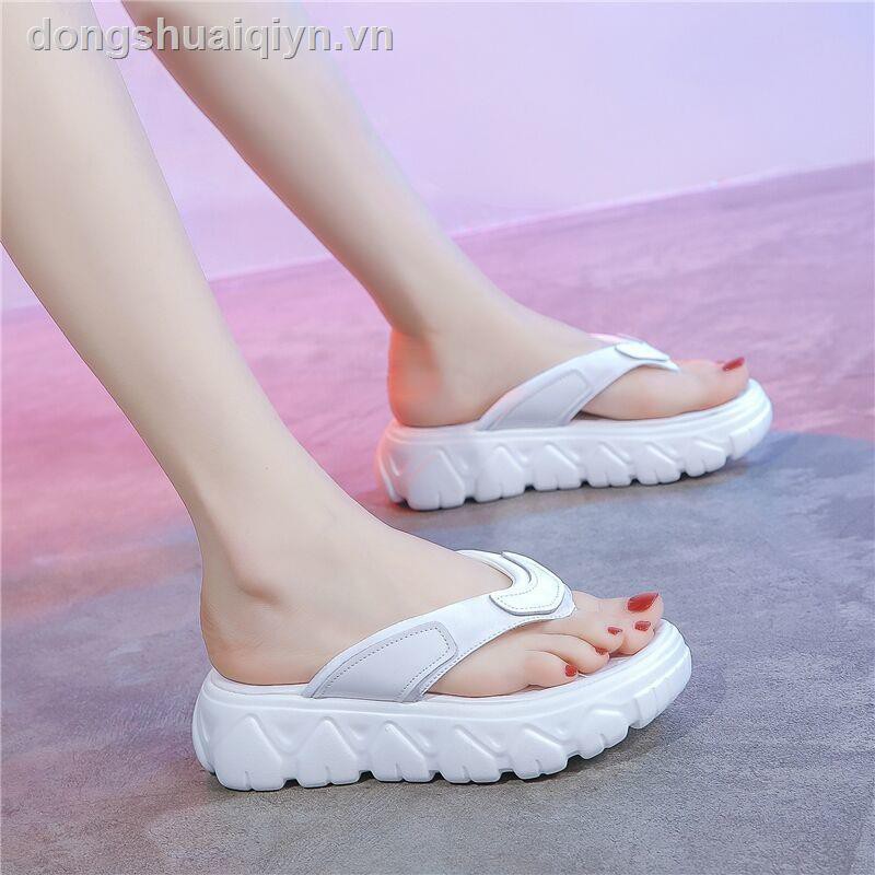 Lật Dép Xỏ Ngón Đế Dày Bằng Xốp Thời Trang Mùa Hè Dành Cho Nữ