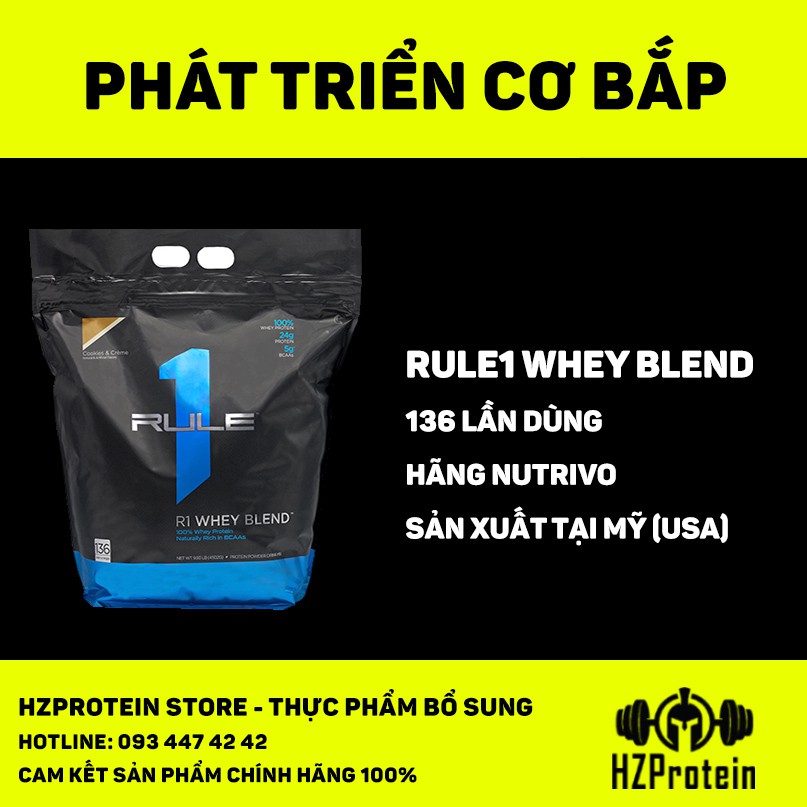 RULE1 BLEND - WHEY PROTEIN GIÁ RẺ (10 LBS) giá cạnh tranh