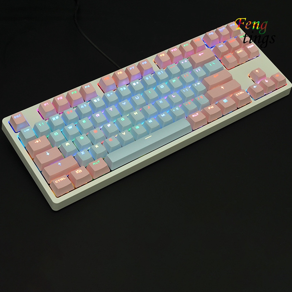 Nút Bàn Phím Cơ Pbt Màu Sắc Tương Phản Thay Thế Cho Pc 87 Phím