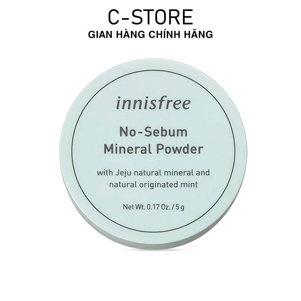 Phấn phủ kiềm dầu Innisfree No Sebum Mineral Powder -  CSTOREVN