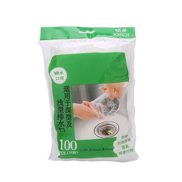 Combo 100 túi lọc rác bồn rửa chén, bát siêu tiện dụng