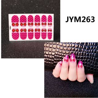 Sét 12 miếng dán móng nail wraps