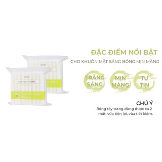 Bông tẩy trang Miniso Nhật bản
