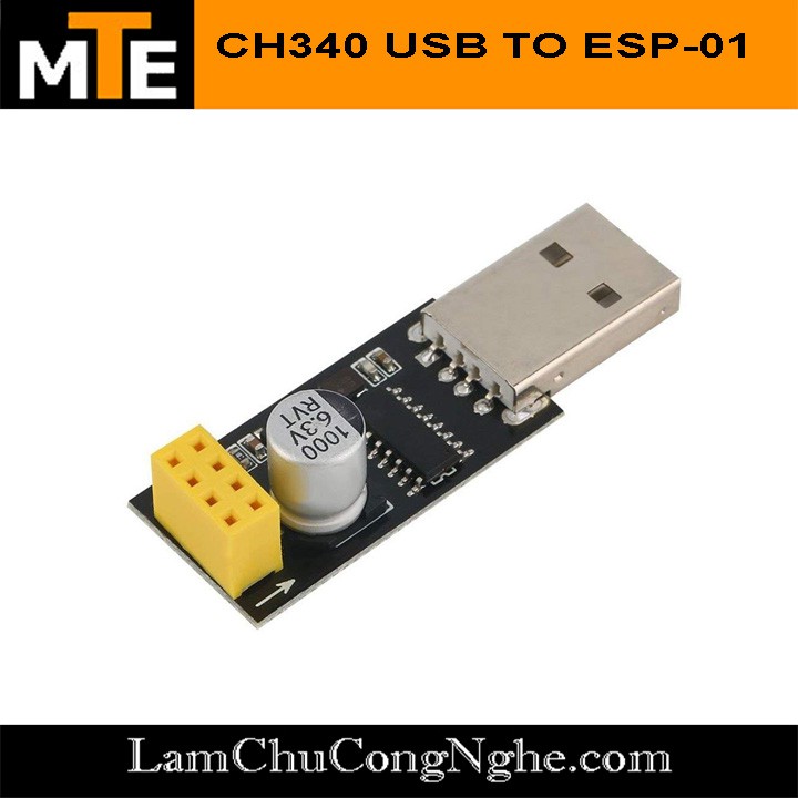 Mạch nạp ESP8266 ESP-01 CH340 USB to ESP8266 ESP01