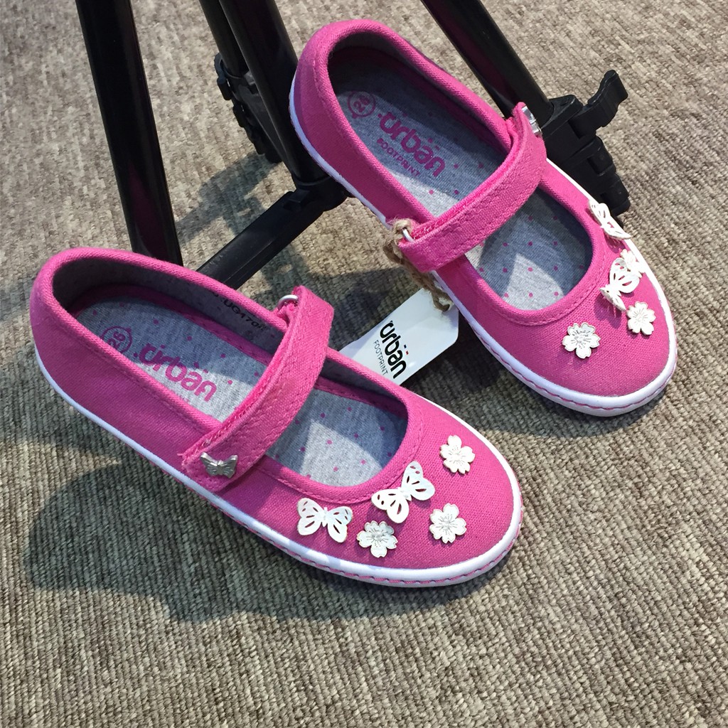 [Free Ship] Giày búp bê cho bé gái dễ thương chuẩn xuất khẩu Châu Âu UG1703 Sr7