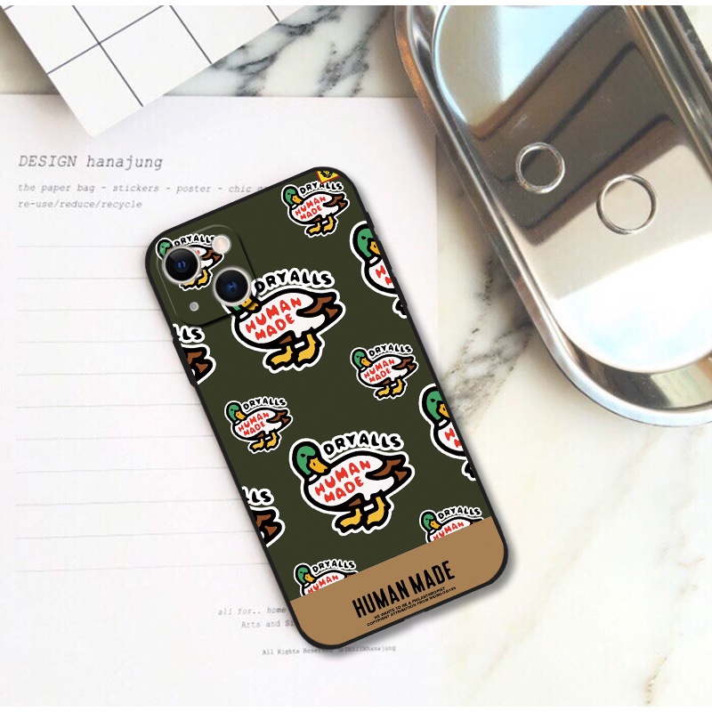 Thời Trang Ốp Điện Thoại Mềm Hình Vịt Vui Nhộn Cho iphone 11 13 pro max 12 mini 14 pro xs max x xr 6s 7 8 plus se2