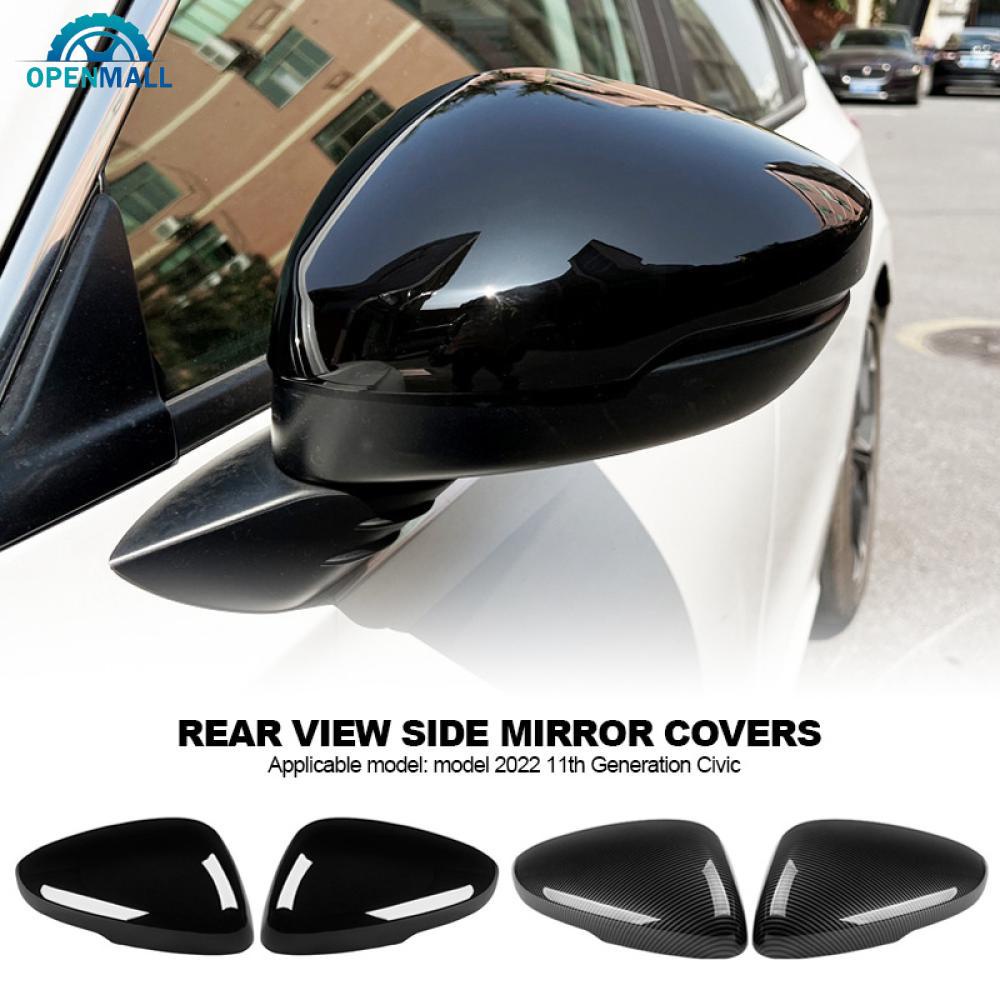 Bộ 2 Ốp Gương Chiếu Hậu Bằng Sợi Carbon Cho Honda Civic 11th 2022 ABS R3V5