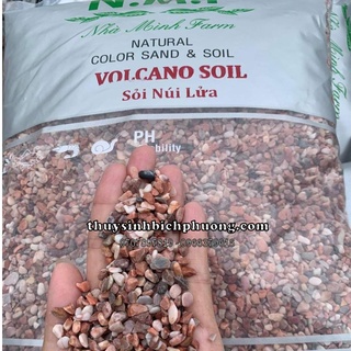 1KG SỎI NÚI LỬA SIÊU ĐẸP - TRẢI NỀN ĐƯỜNG ĐI TRANG TRÍ BỂ CÁ HỒ THỦY SINH