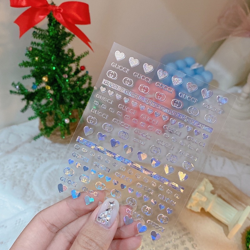 Sticker Hình dán móng tay mẫu hot