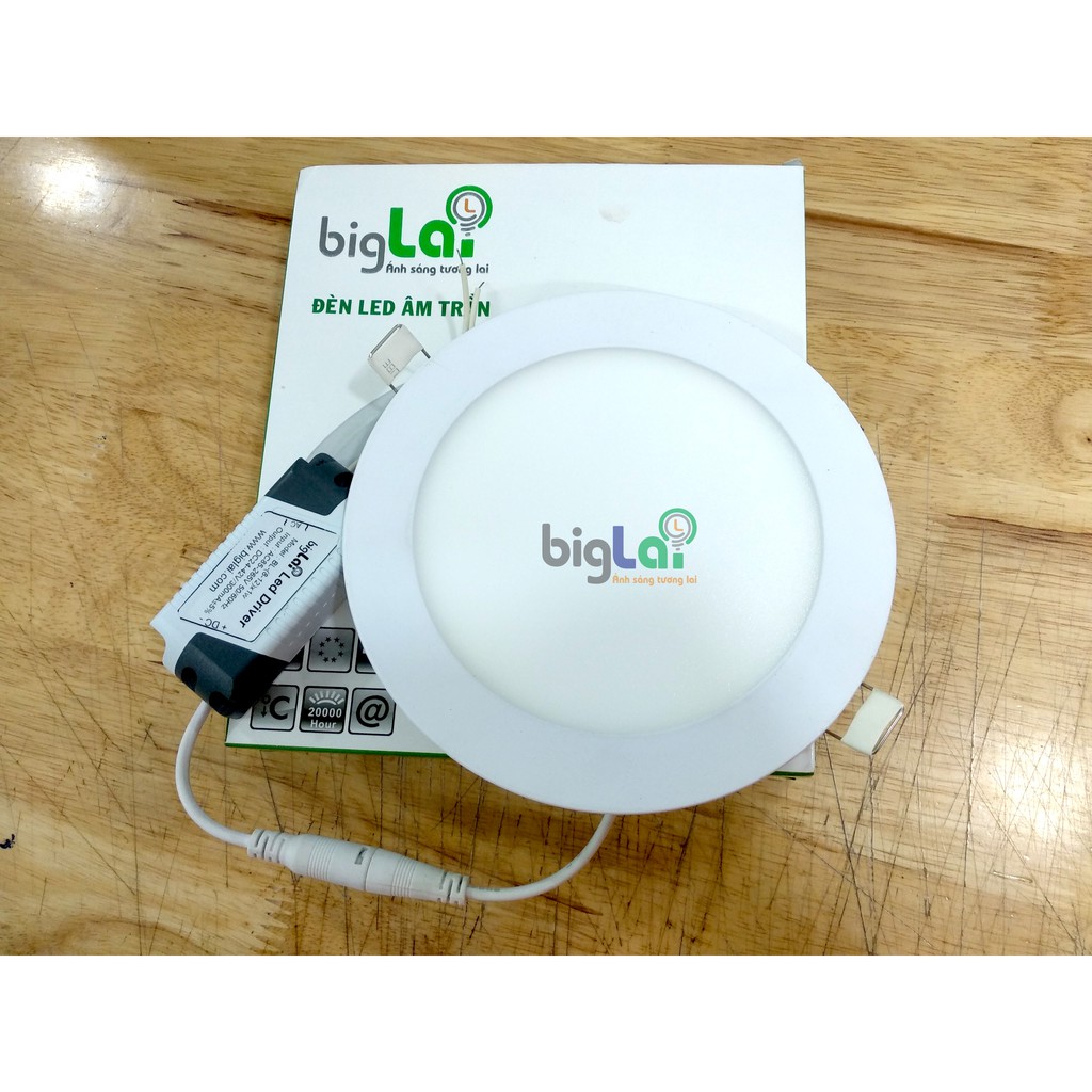 Đèn led âm trần tròn 9W Biglai