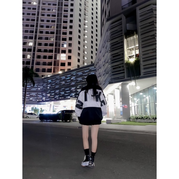 Áo Khoác Dù 2 Lớp Jacket Spell Out- Vải Cao Cấp