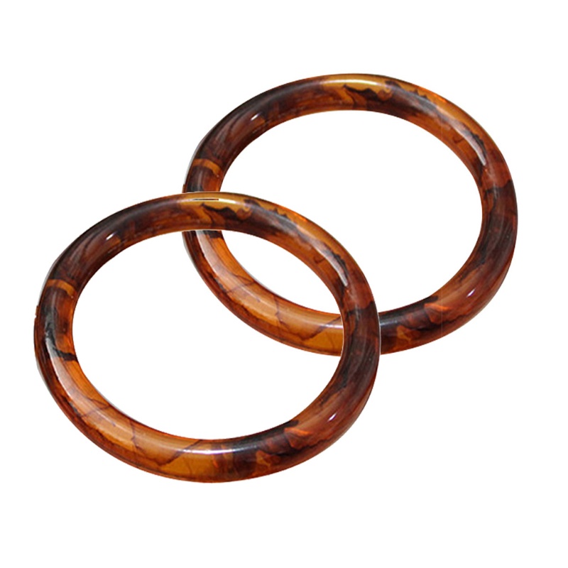 Set 2 Tay Cầm Túi Xách Bằng Resin Thay Thế DIY