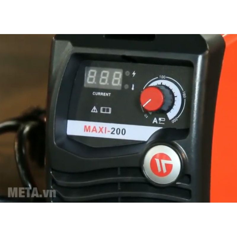 Máy hàn que điện tử Weldcom Maxi 200, cam kết hàng chính hãng, bảo hành điện tử 15 tháng