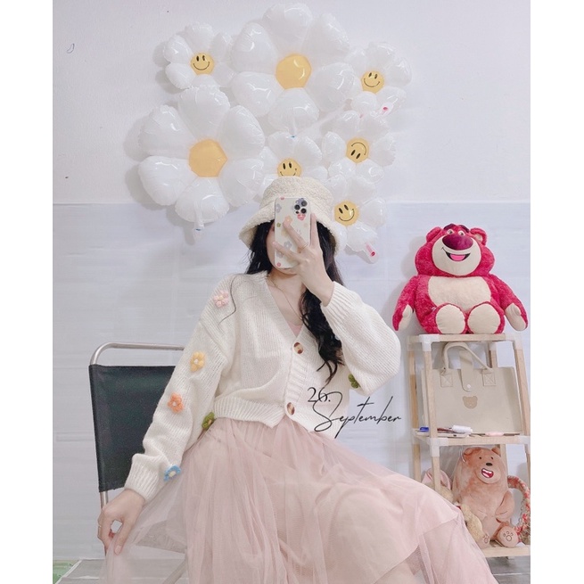 Set áo len công chúa