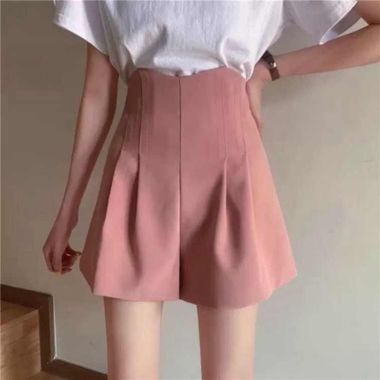 Quần Shorts Nữ Lưng Cao Chất Vải Tuyết Mưa Không Nhăn Không Bám Bụi Siêu Hách Dáng cho | WebRaoVat - webraovat.net.vn