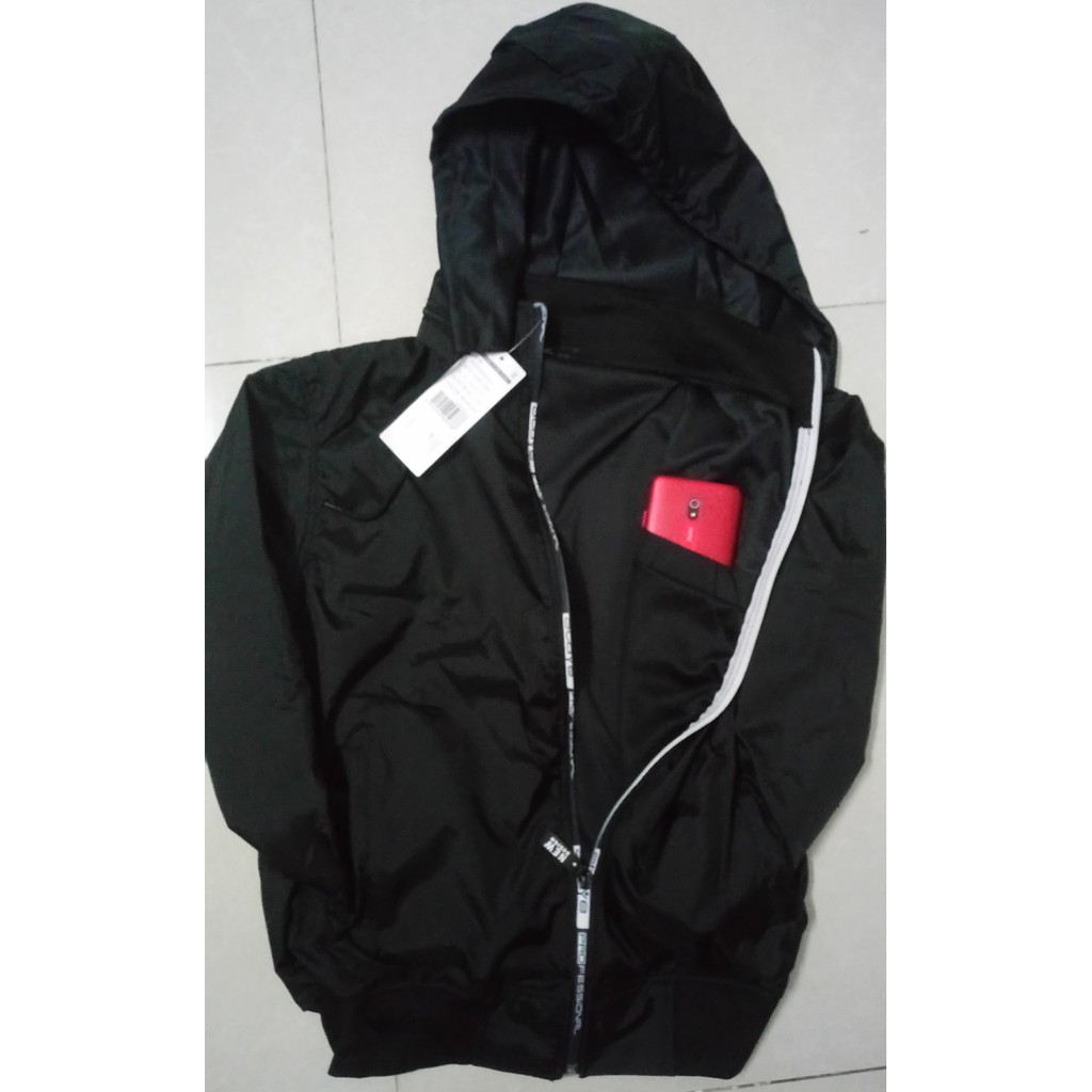 Áo Khoác Gió Dù Cao Cấp Nam Nữ Có Nón Tháo Rời Túi Trong Khoát Hàng Hiệu 2 lớp Lót Thun