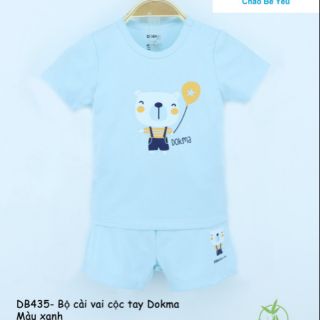 Bộ cài vai cộc tay sợi tre Dokma