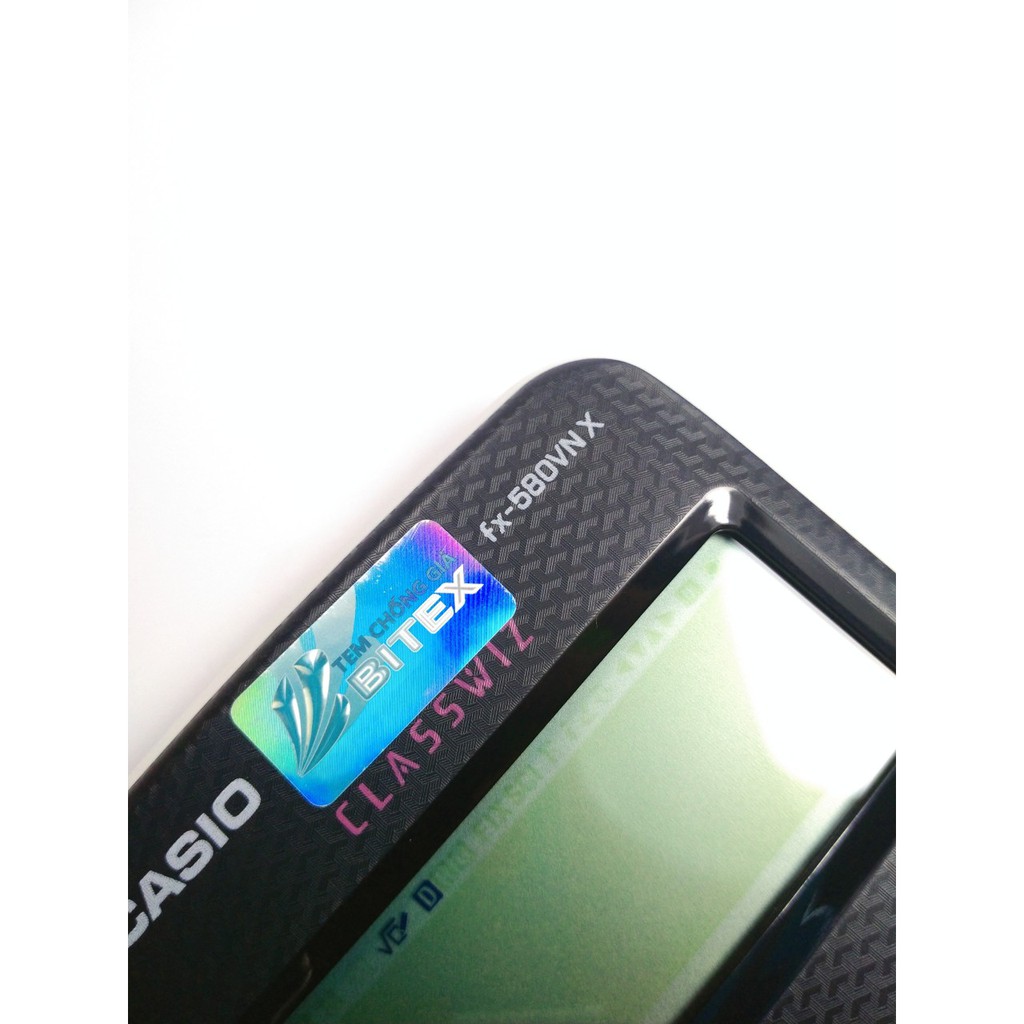 Máy Tính casio fx 580vn x Màu Xanh/ Hồng/ Đen BH điện tử 7 năm, check mã QR code- CHÍNH HÃNG