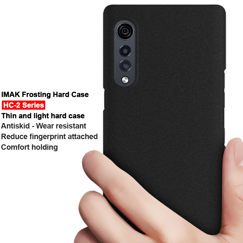 Ốp điện thoại siêu mỏng bằng nhựa cứng thích hợp cho Lg Velvet 4g / 5g