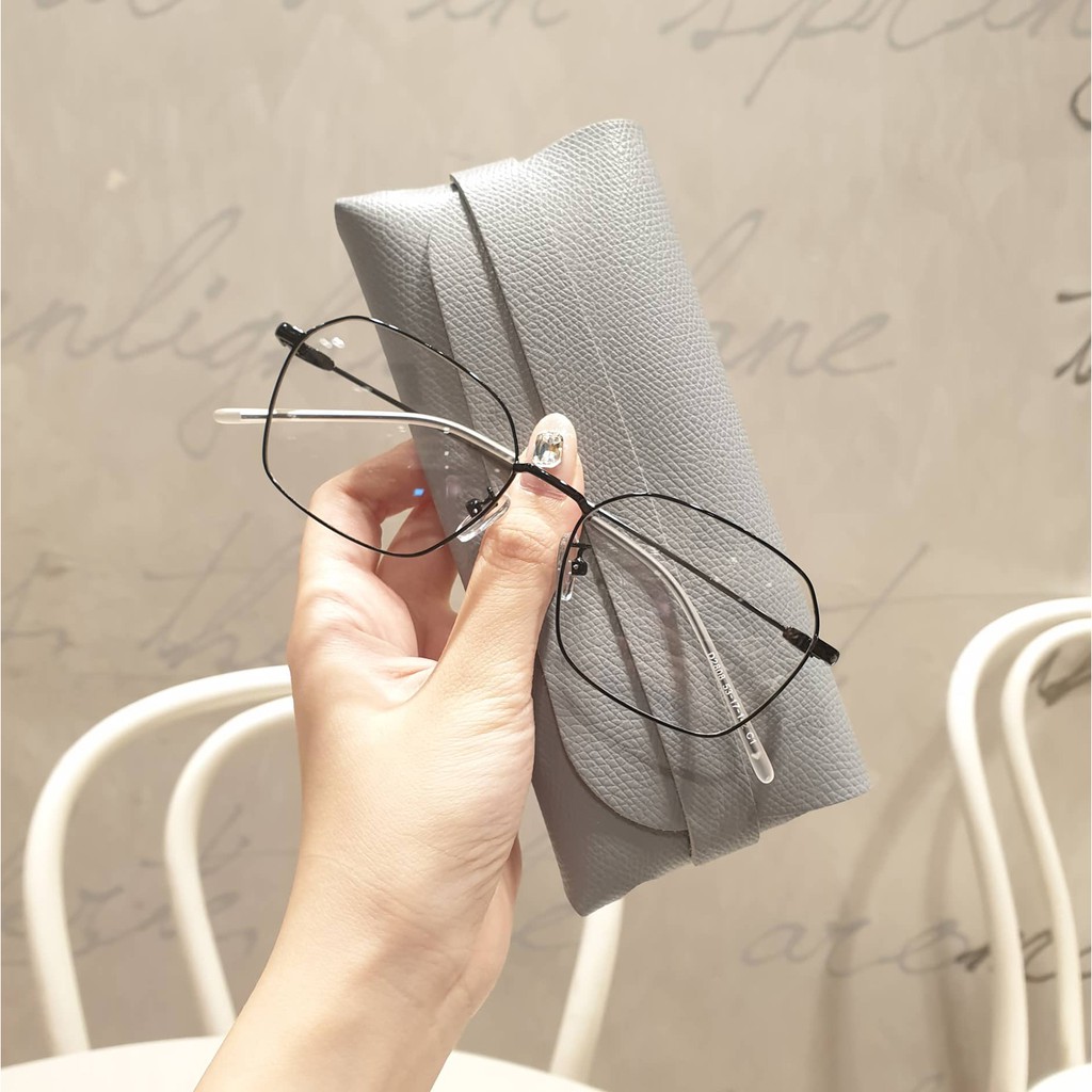 Gọng kính cận thời trang [Cắt kính mắt cận-loạn] Gọng kim loại 2808