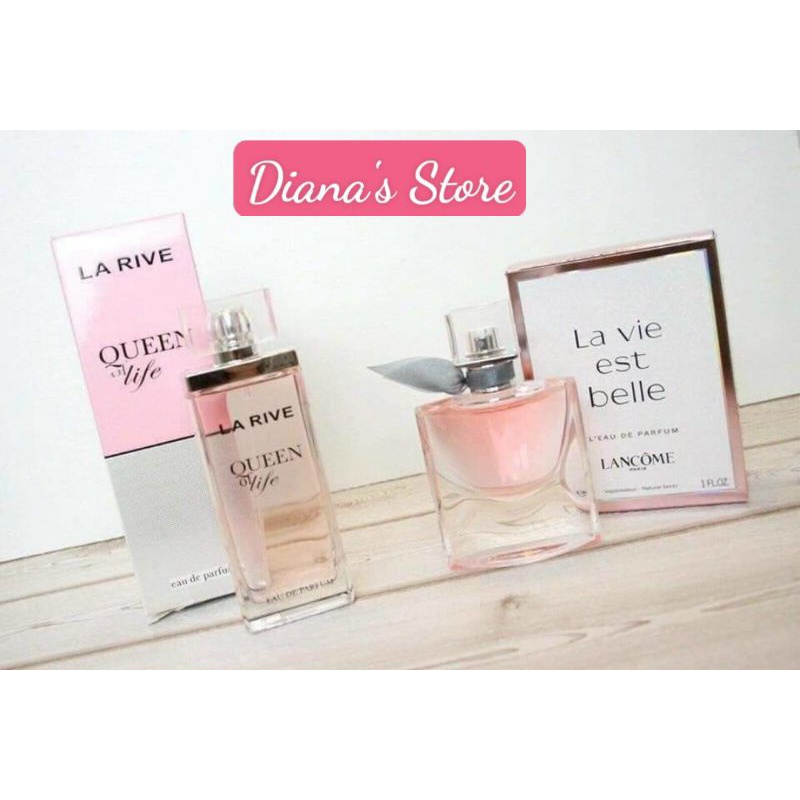 Nước hoa nữ La Rive Queen of Life Edp 75ml [Bản Dupe của La Vie est Belle]
