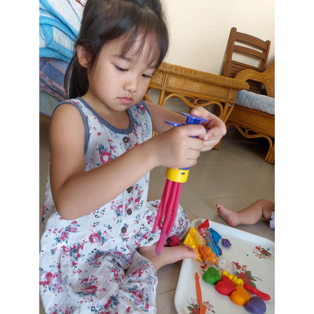 Combo bột nặn đất nặn Tedu quà tặng 199-08