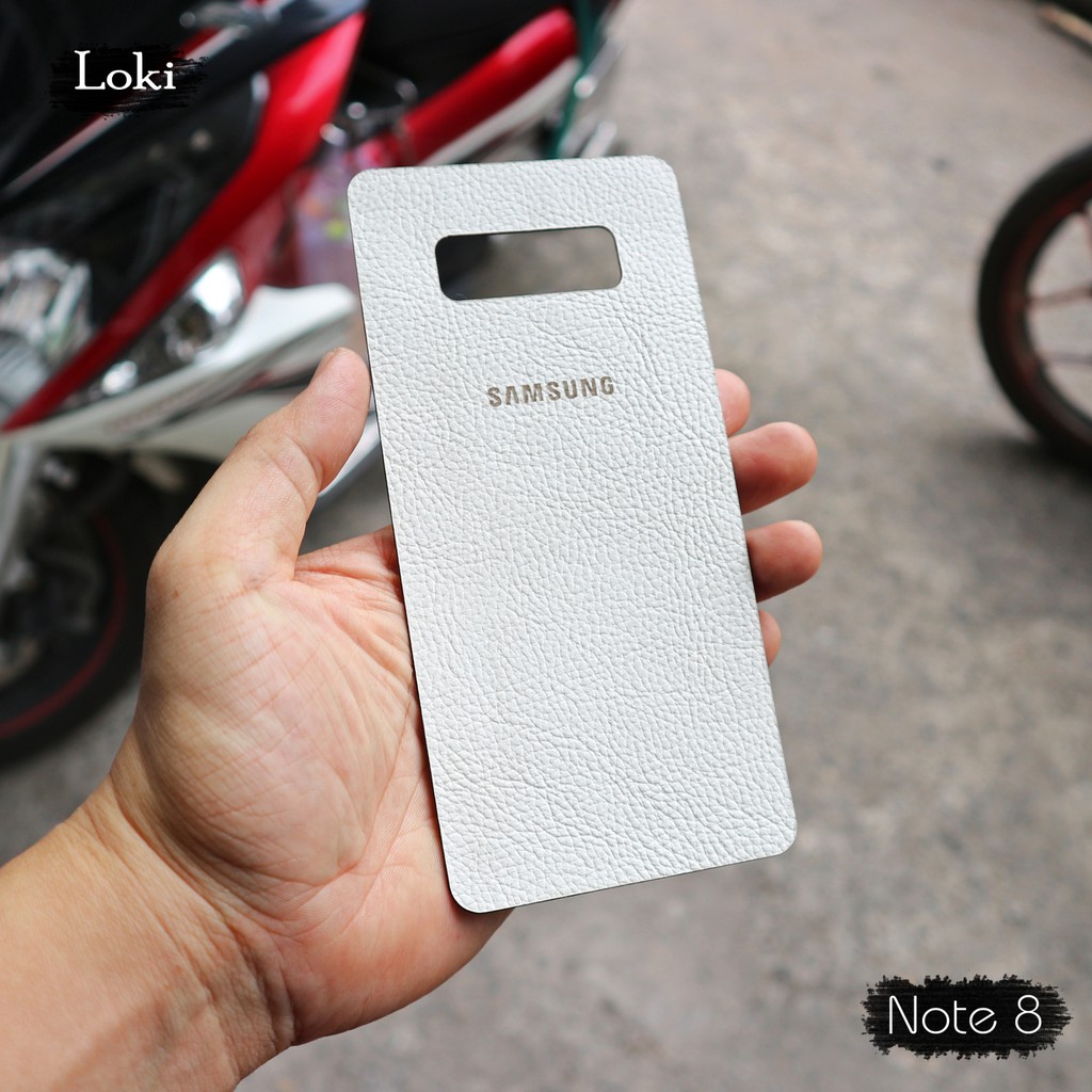 [ Hot_Sale ] Dán da Samsung Note 8 theo yêu cầu