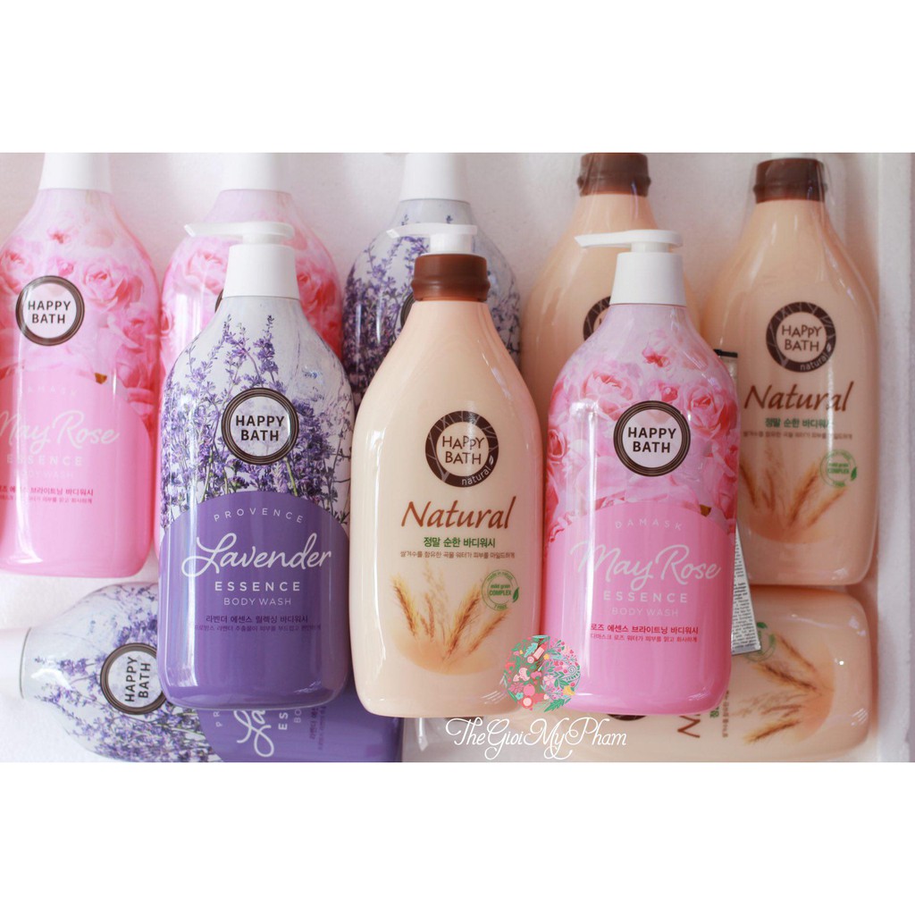 (Đủ Mùi) Sữa Tắm Happy Bath 900ml