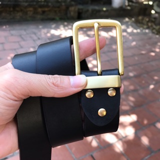 ( Phụ kiện dây thắt lưng)  Đỉa dây da bằng đồng và inox