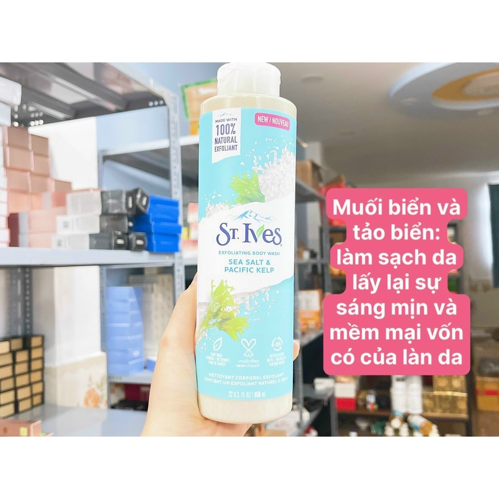 Sữa Tắm St.Ives Dưỡng Da Body Wash 850ml