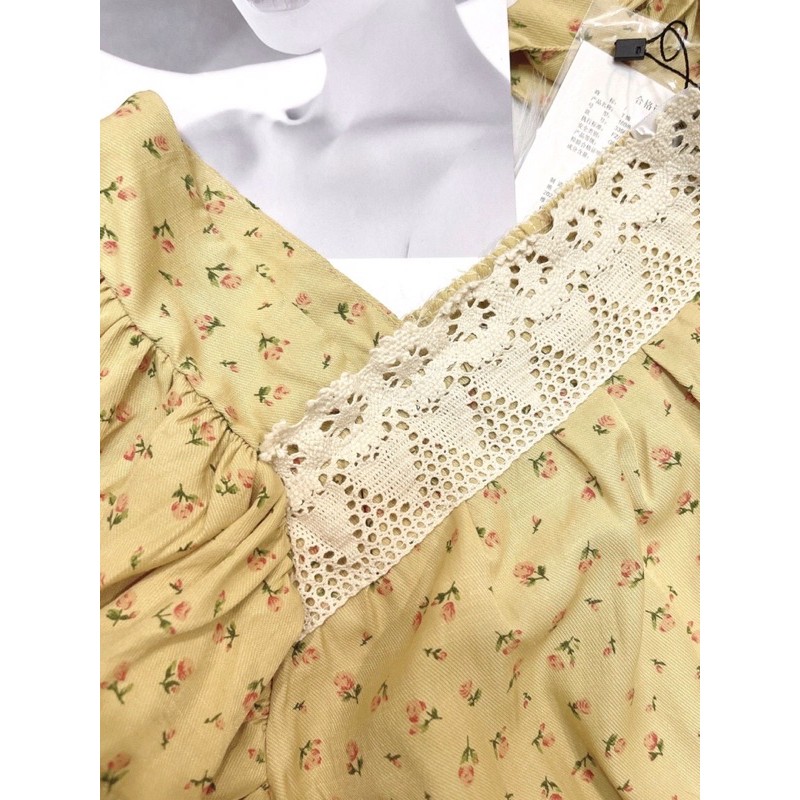 Set hoa nhí phối ren + quần | BigBuy360 - bigbuy360.vn