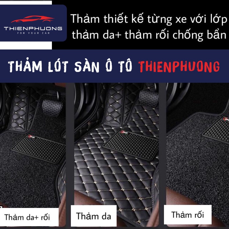 Thảm lót sàn ô tô 6d cao cấp cho Mitsubishi Pajero Sport không mùi, chống thấm nước