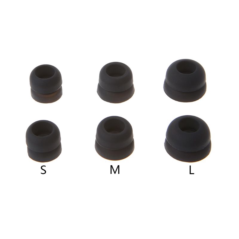 Bộ 3 cặp nút silicon tai nghe nhét tai dành cho Sennheiser IE80 CX300 CX400 CX500 CX300P CX500 G4ME CX55