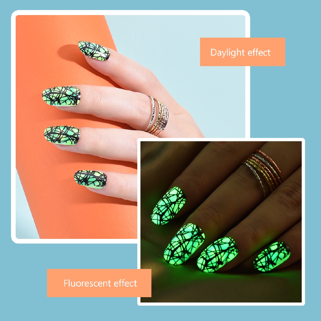 Chai sơn gel 6ml BEAUTYBIGBANG màu dạ quang đẹp mắt