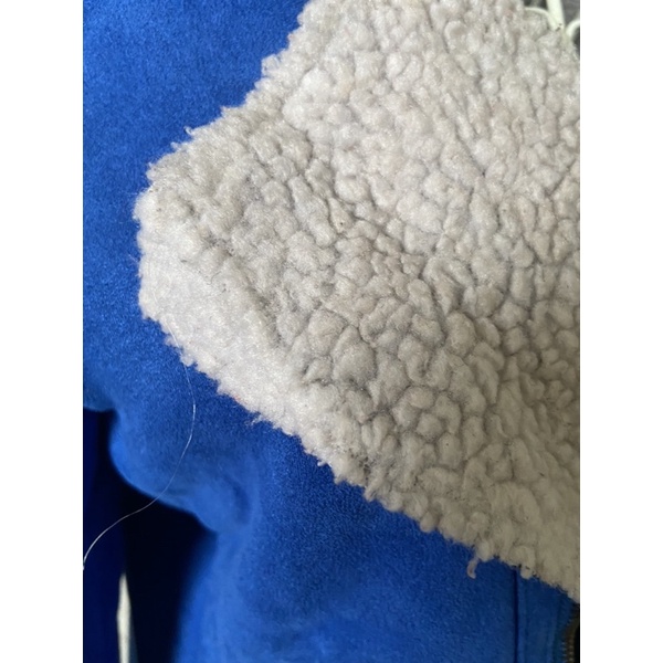 ÁO KHOÁC DA LỘN LÓT LÔNG 2HAND