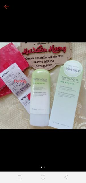 Gel Tẩy Da Chết Missa aqua