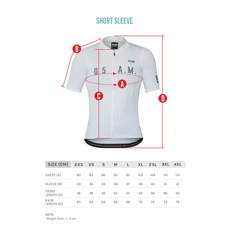 Áo Thể Thao Đạp Xe Ngắn Tay Cao Cấp Sub Jersey 05AM Elite 2022