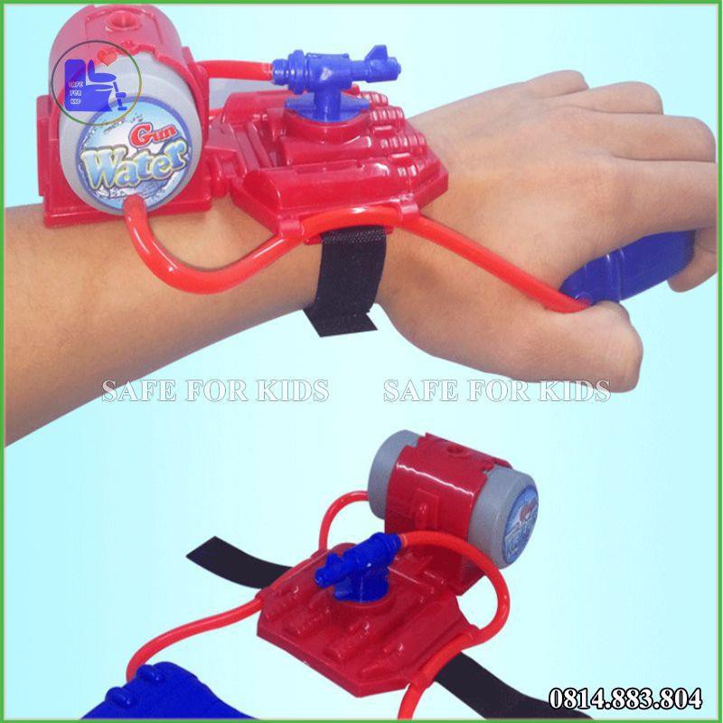 Súng Phun Nước Đồ Chơi Kiểu Người Nhện Bắn Tơ Cực Chất Cực Độc