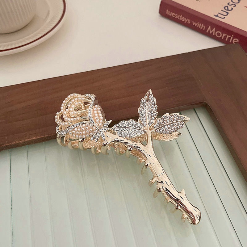 Kẹp TóC HìNh Hoa HồNg ThờI Trang Cho Nữ