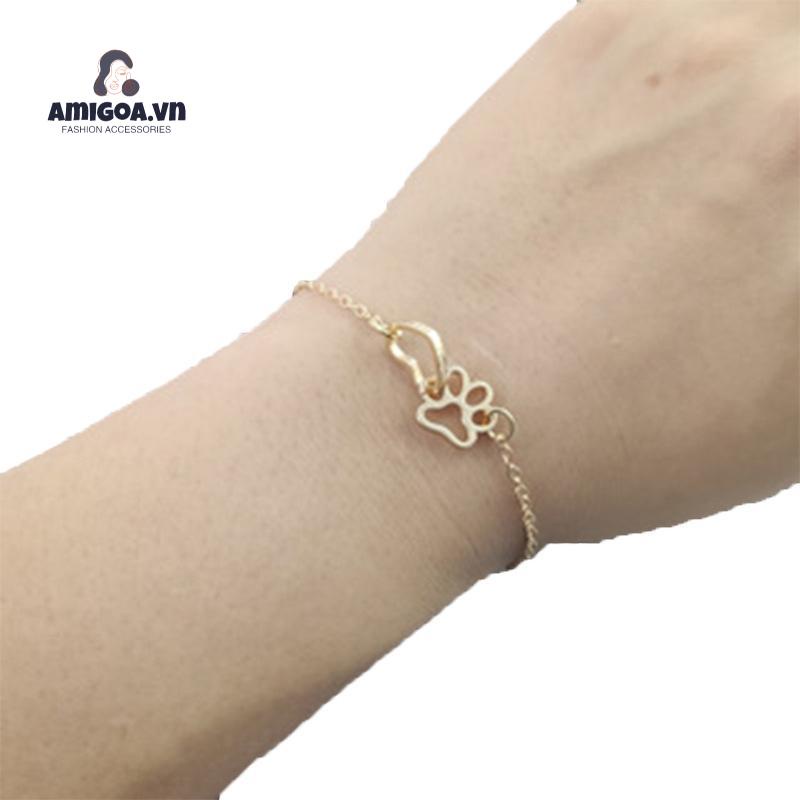 ✨✨Lắc Chân Hình Chân Cún Thiết Kế Đơn Giản Cho Nữ