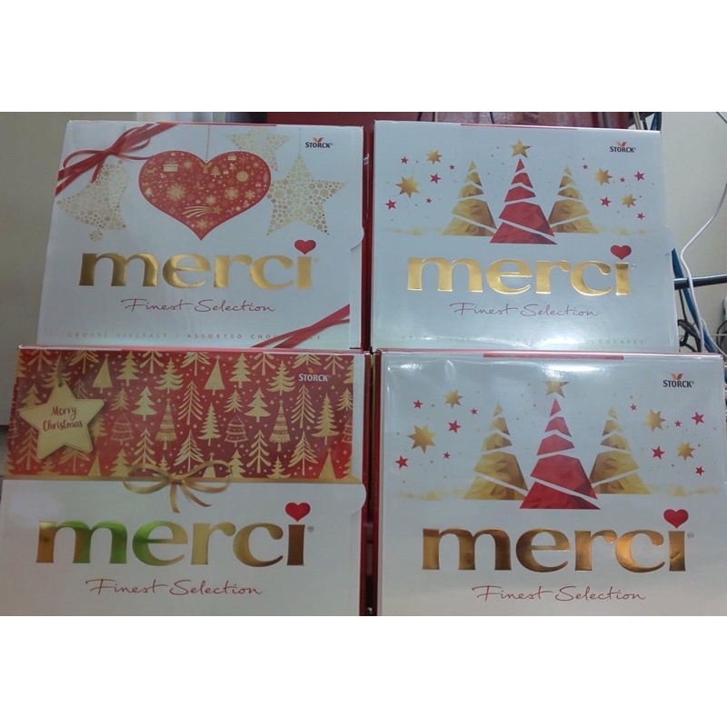 Socola Merci hộp 250g Đức