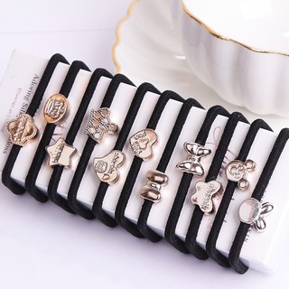 Combo 5 dây cột tóc nhiều hình dễ thương